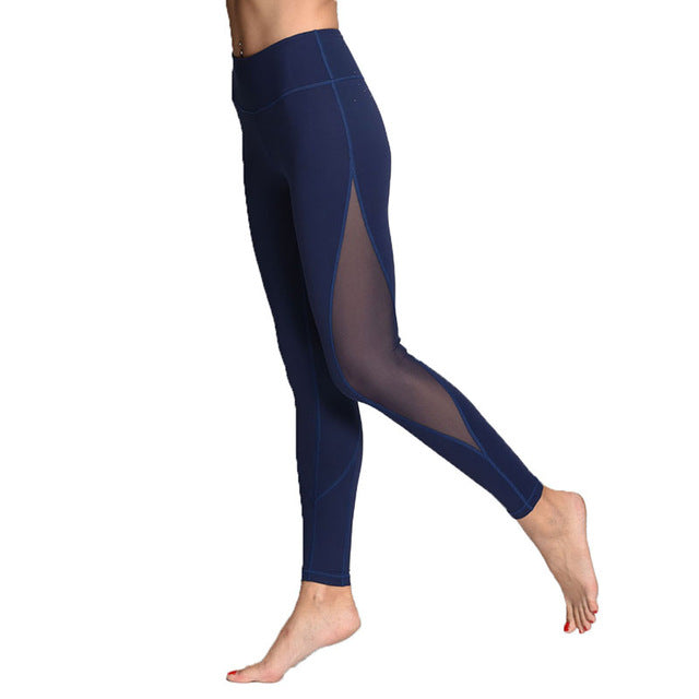 Quick Dry Yoga Pants with Mesh and Phone Pockets - lotsofyoga